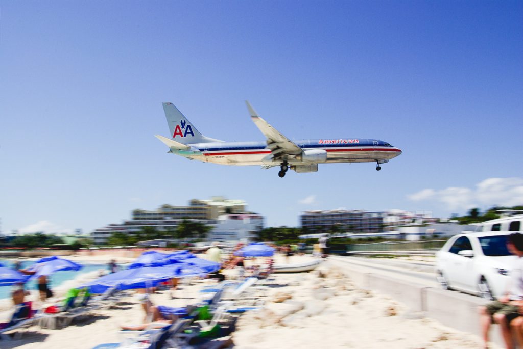 Saint Maarten Airport by Takashi Ota